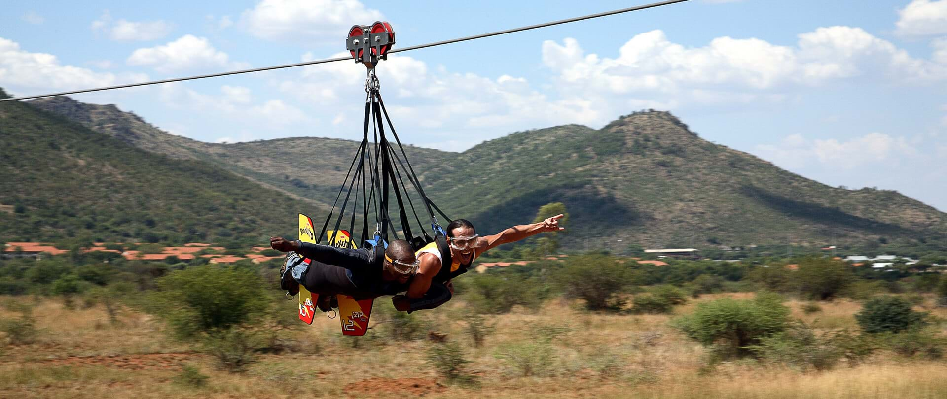 zipline sun city price