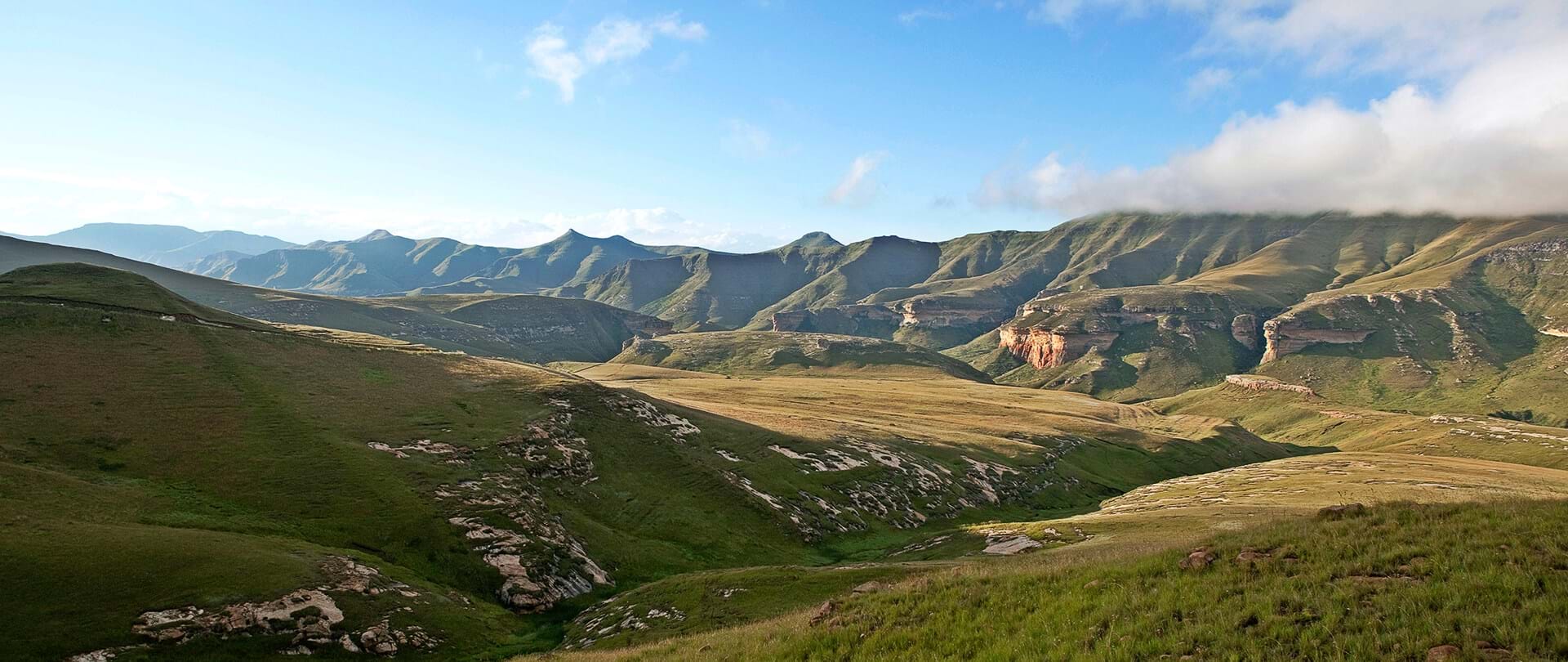 Spring Free State Fouriesburg in the Free State offers hiking and horse riding and is a ...