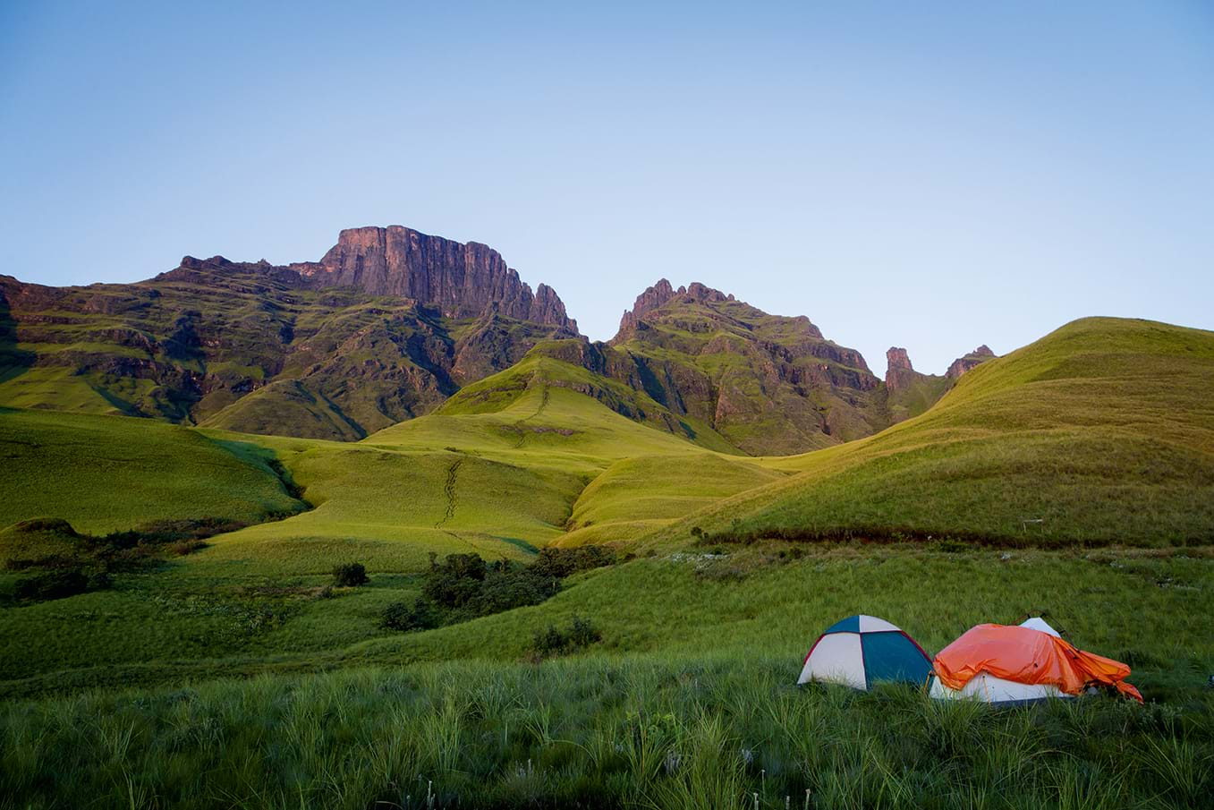 Mountain Ranges In Africa   Drakensberg Feature 