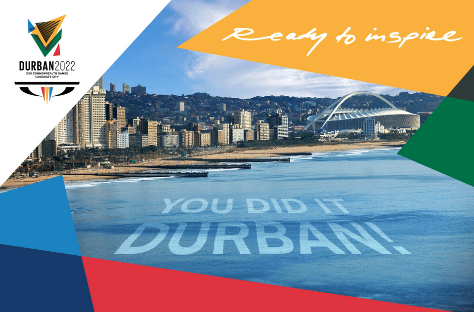 Our city on the rise! It's Africa's moment Durban to host 2022